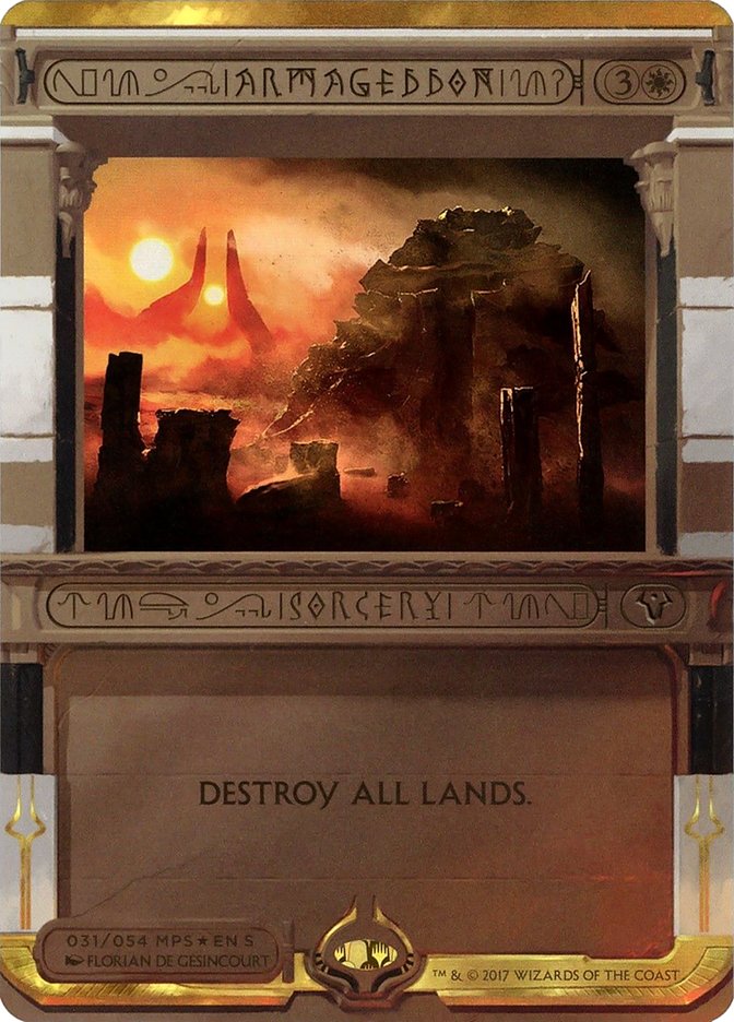 Armageddon (Invocation) [Amonkhet Invocations] | Chromatic Games