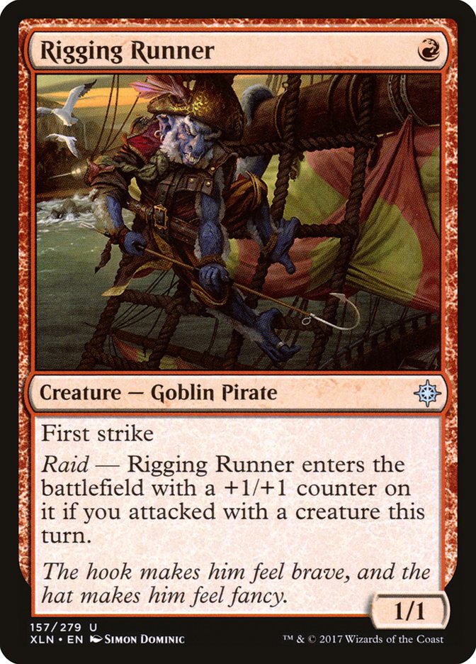 Rigging Runner [Ixalan] | Chromatic Games