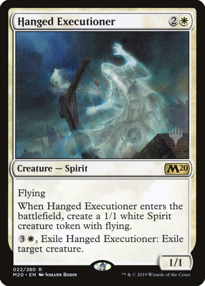 Hanged Executioner (Promo Pack) [Core Set 2020 Promos] | Chromatic Games