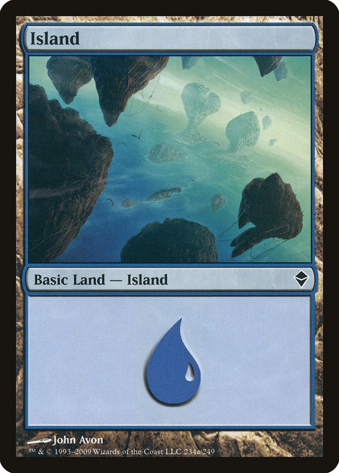 Island (234a) [Zendikar] | Chromatic Games