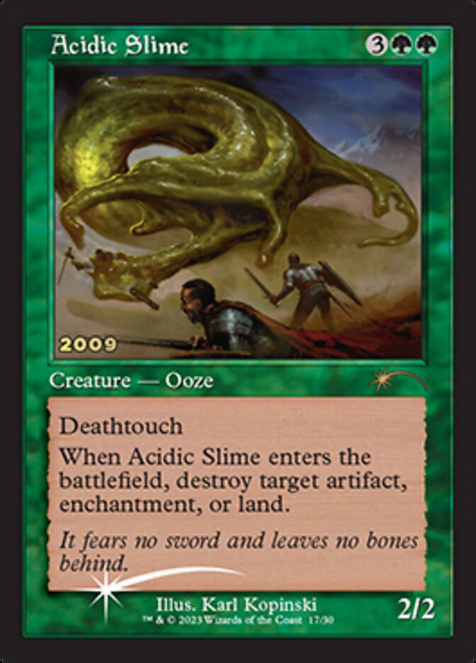 Acidic Slime [30th Anniversary Promos] | Chromatic Games