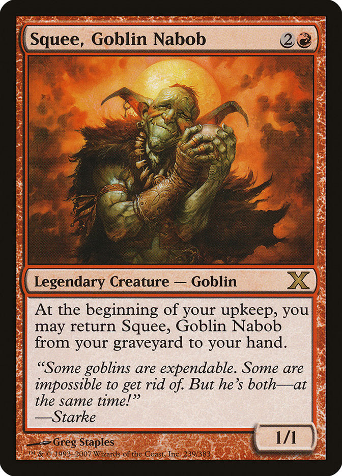 Squee, Goblin Nabob [Tenth Edition] | Chromatic Games