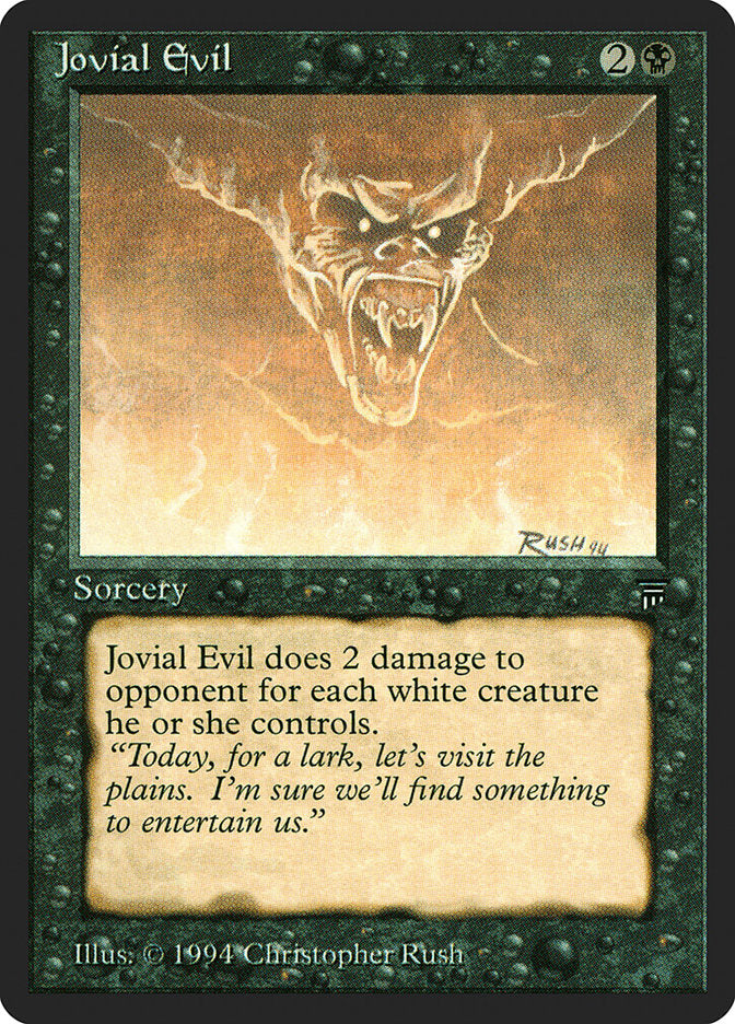 Jovial Evil [Legends] | Chromatic Games
