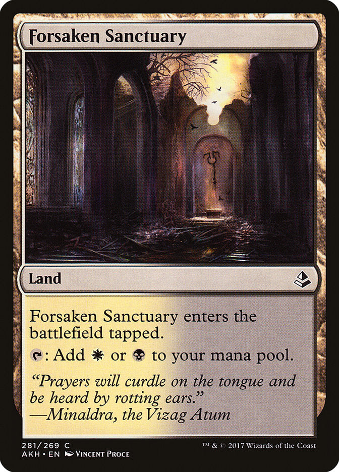 Forsaken Sanctuary [Amonkhet] | Chromatic Games