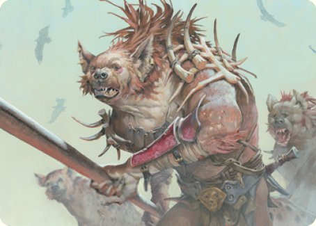 Gnoll Art Card [Dungeons & Dragons: Adventures in the Forgotten Realms Art Series] | Chromatic Games