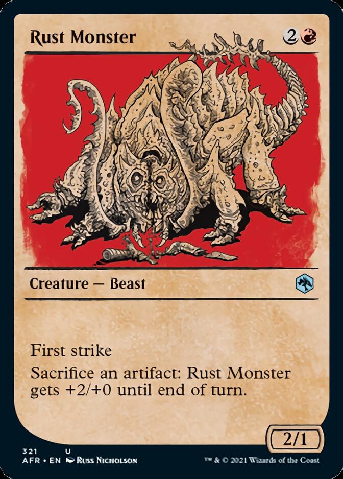 Rust Monster (Showcase) [Dungeons & Dragons: Adventures in the Forgotten Realms] | Chromatic Games