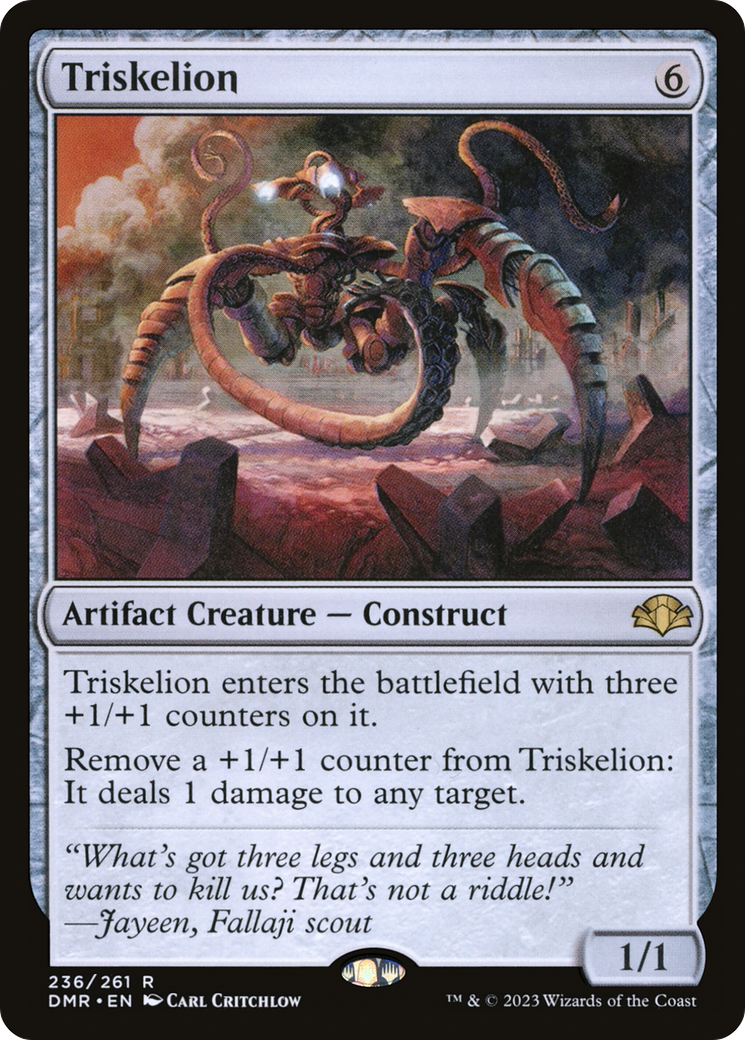 Triskelion [Dominaria Remastered] | Chromatic Games