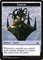 Vraska Emblem // Human Double-Sided Token [Challenger Decks 2020 Tokens] | Chromatic Games