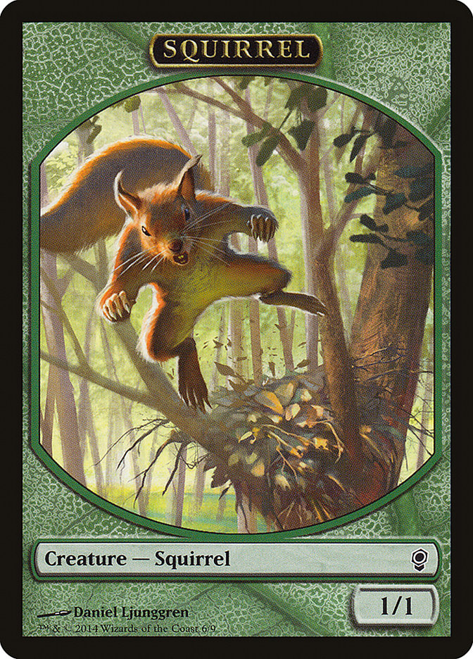 Squirrel Token [Conspiracy Tokens] | Chromatic Games