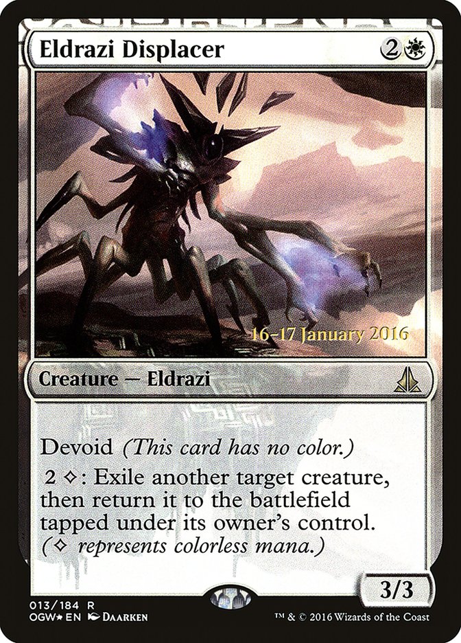 Eldrazi Displacer [Oath of the Gatewatch Prerelease Promos] | Chromatic Games