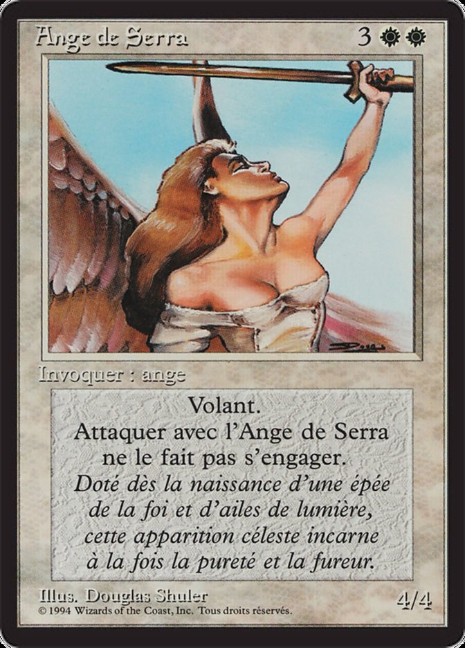 Serra Angel [Foreign Black Border] | Chromatic Games