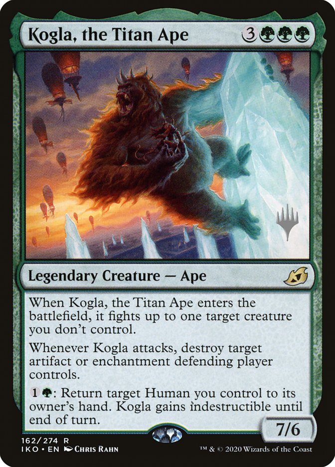 Kogla, the Titan Ape (Promo Pack) [Ikoria: Lair of Behemoths Promos] | Chromatic Games