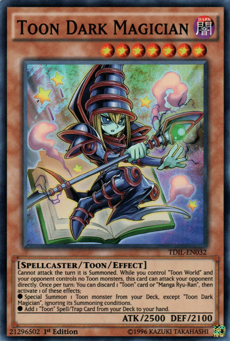 Toon Dark Magician [TDIL-EN032] Super Rare | Chromatic Games