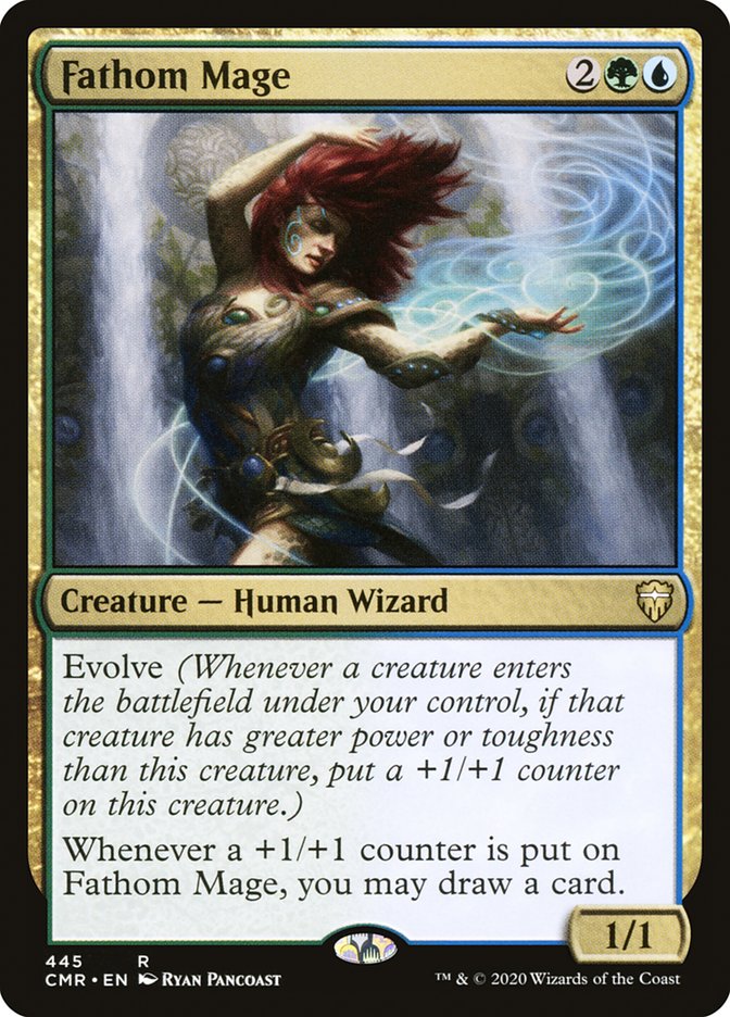 Fathom Mage [Commander Legends] | Chromatic Games