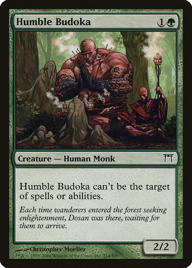 Humble Budoka [Champions of Kamigawa] | Chromatic Games