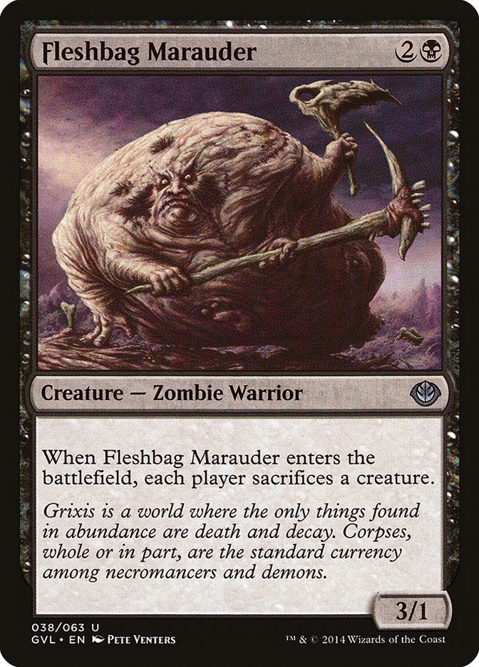 Fleshbag Marauder (Garruk vs. Liliana) [Duel Decks Anthology] | Chromatic Games