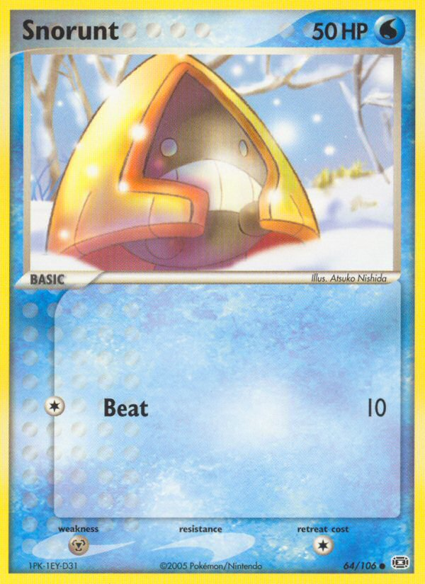 Snorunt (64/106) [EX: Emerald] | Chromatic Games