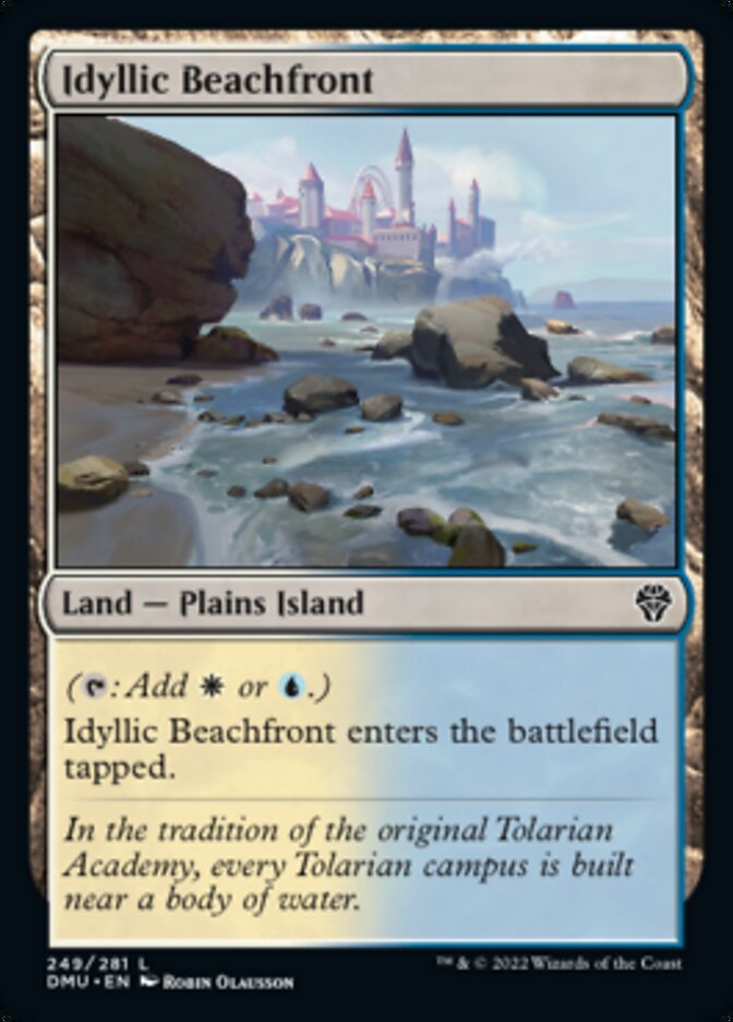 Idyllic Beachfront [Dominaria United] | Chromatic Games