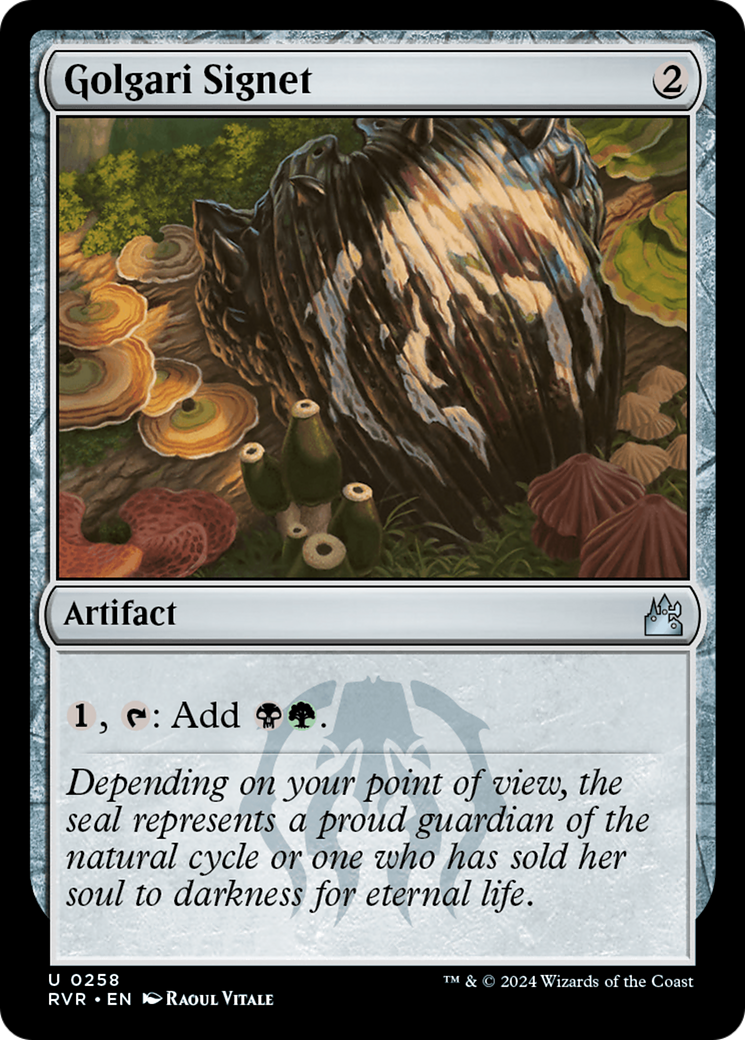Golgari Signet [Ravnica Remastered] | Chromatic Games