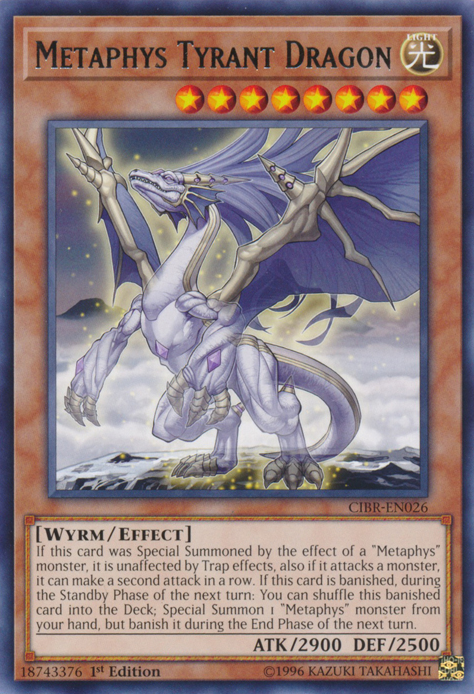 Metaphys Tyrant Dragon [CIBR-EN026] Rare | Chromatic Games