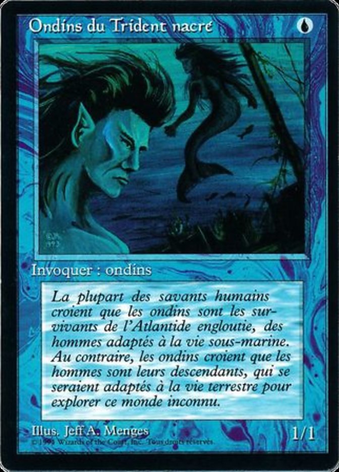 Merfolk of the Pearl Trident [Foreign Black Border] | Chromatic Games