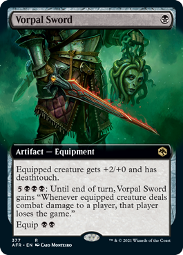 Vorpal Sword (Extended Art) [Dungeons & Dragons: Adventures in the Forgotten Realms] | Chromatic Games