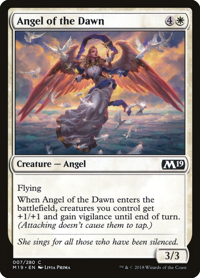 Angel of the Dawn [Core Set 2019] | Chromatic Games