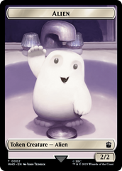 Alien // Dinosaur Double-Sided Token [Doctor Who Tokens] | Chromatic Games