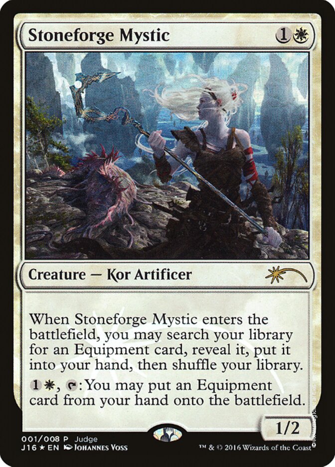 Stoneforge Mystic [Judge Gift Cards 2016] | Chromatic Games