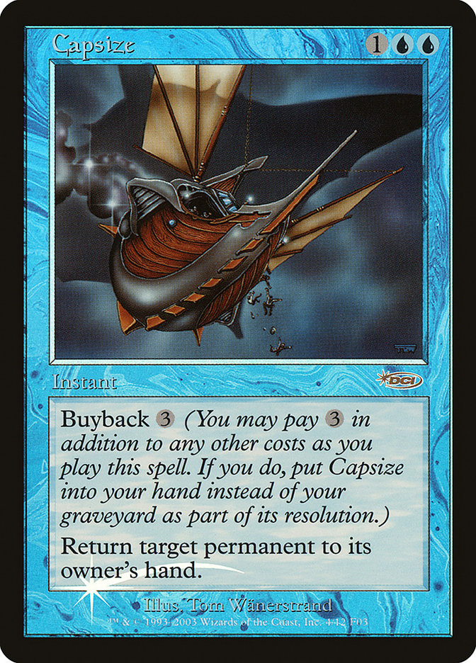 Capsize [Friday Night Magic 2003] | Chromatic Games