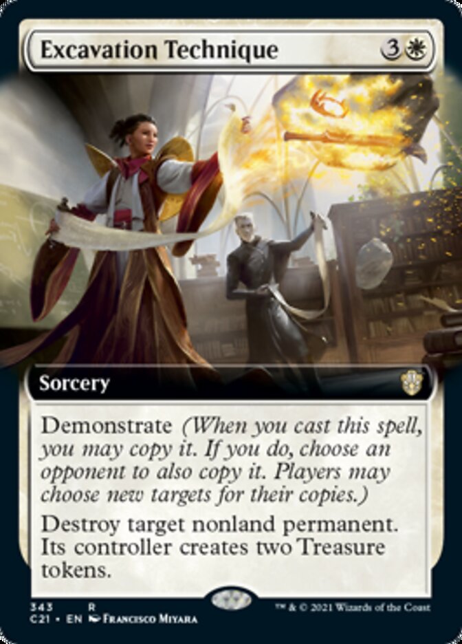 Excavation Technique (Extended Art) [Commander 2021] | Chromatic Games