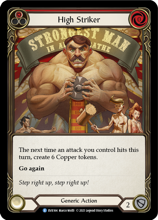 High Striker (Red) [EVR164] (Everfest)  1st Edition Normal | Chromatic Games