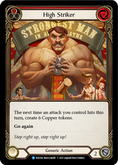 High Striker (Red) [EVR164] (Everfest)  1st Edition Rainbow Foil | Chromatic Games