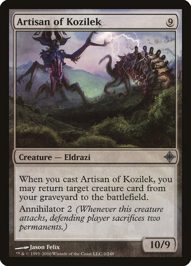 Artisan of Kozilek [Rise of the Eldrazi] | Chromatic Games