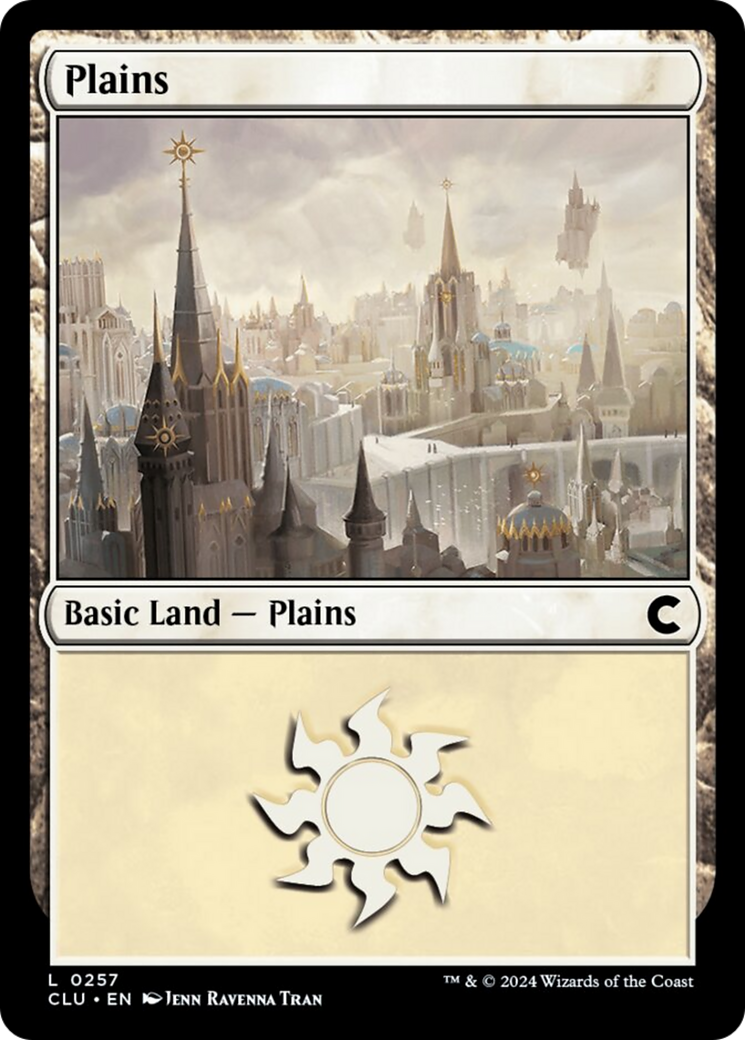 Plains (0257) [Ravnica: Clue Edition] | Chromatic Games