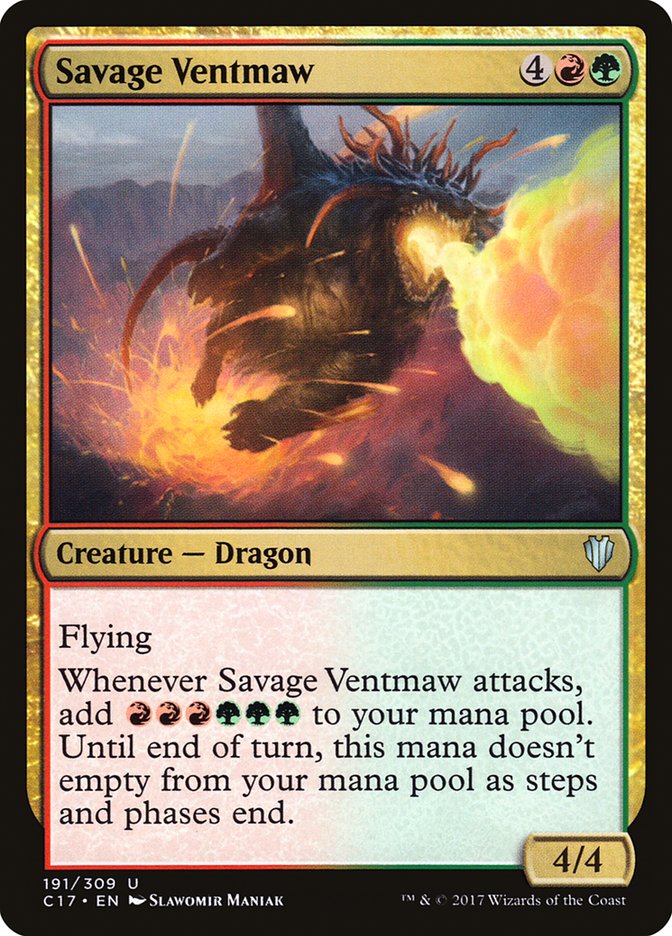 Savage Ventmaw [Commander 2017] | Chromatic Games