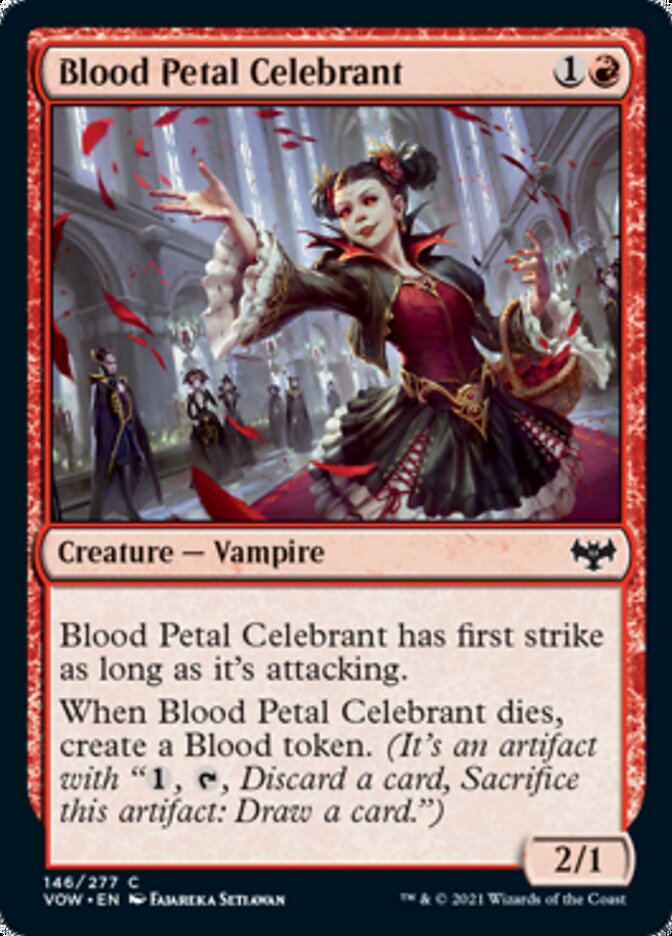 Blood Petal Celebrant [Innistrad: Crimson Vow] | Chromatic Games