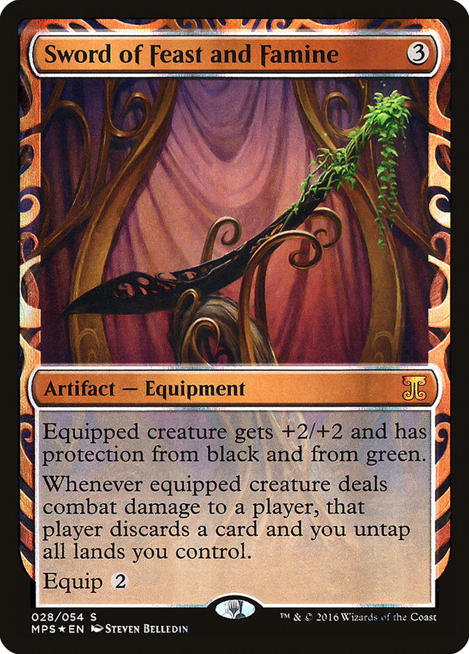 Sword of Feast and Famine [Kaladesh Inventions] | Chromatic Games