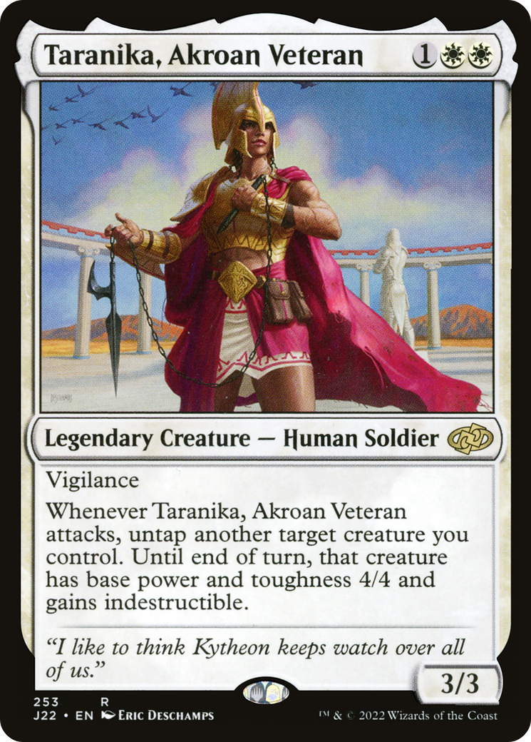 Taranika, Akroan Veteran [Jumpstart 2022] | Chromatic Games