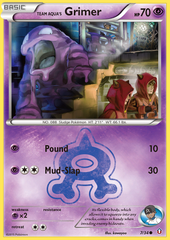 Team Aqua's Grimer (7/34) [XY: Double Crisis] | Chromatic Games