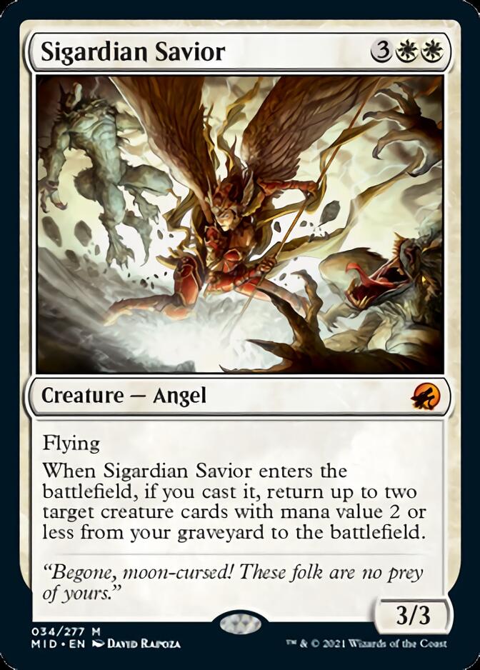 Sigardian Savior [Innistrad: Midnight Hunt] | Chromatic Games