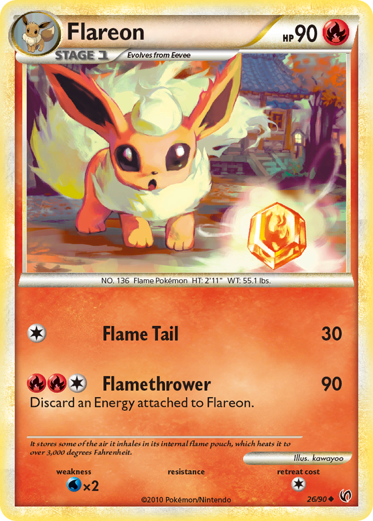 Flareon [HS—Undaunted] | Chromatic Games