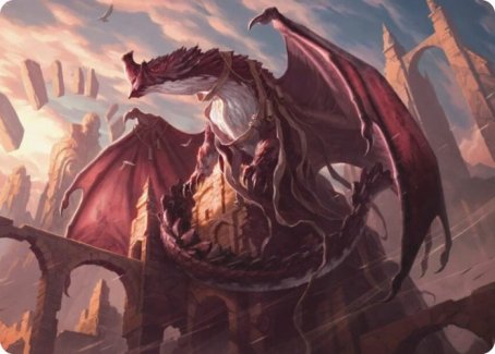 Velomachus Lorehold Art Card [Strixhaven: School of Mages Art Series] | Chromatic Games