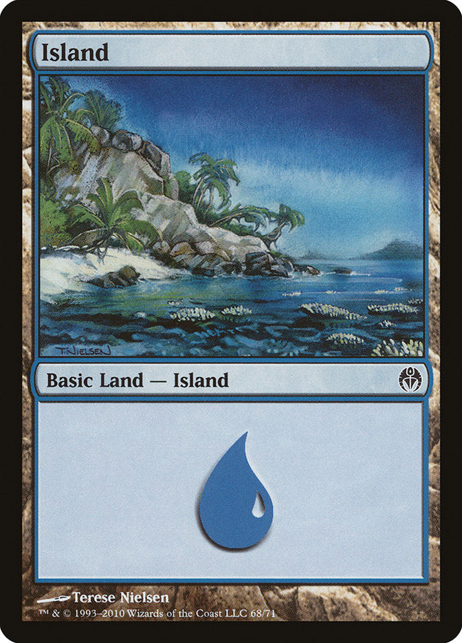 Island (68) [Duel Decks: Phyrexia vs. the Coalition] | Chromatic Games