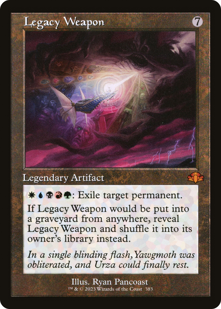 Legacy Weapon (Retro) [Dominaria Remastered] | Chromatic Games