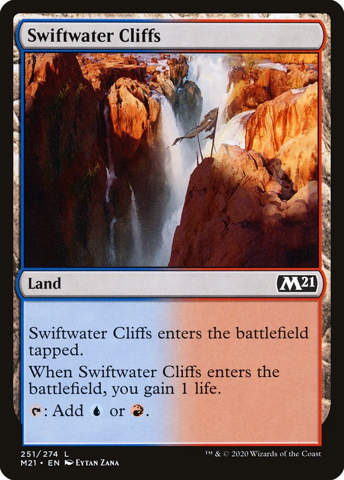 Swiftwater Cliffs [Core Set 2021] | Chromatic Games