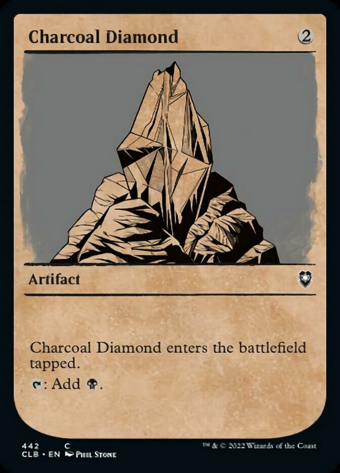 Charcoal Diamond (Showcase) [Commander Legends: Battle for Baldur's Gate] | Chromatic Games