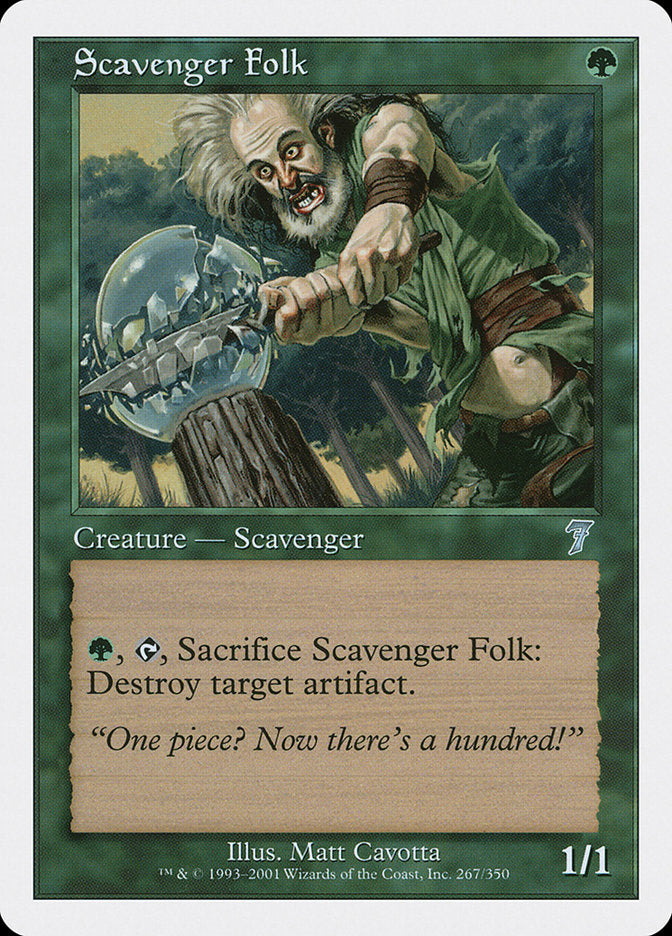 Scavenger Folk [Seventh Edition] | Chromatic Games