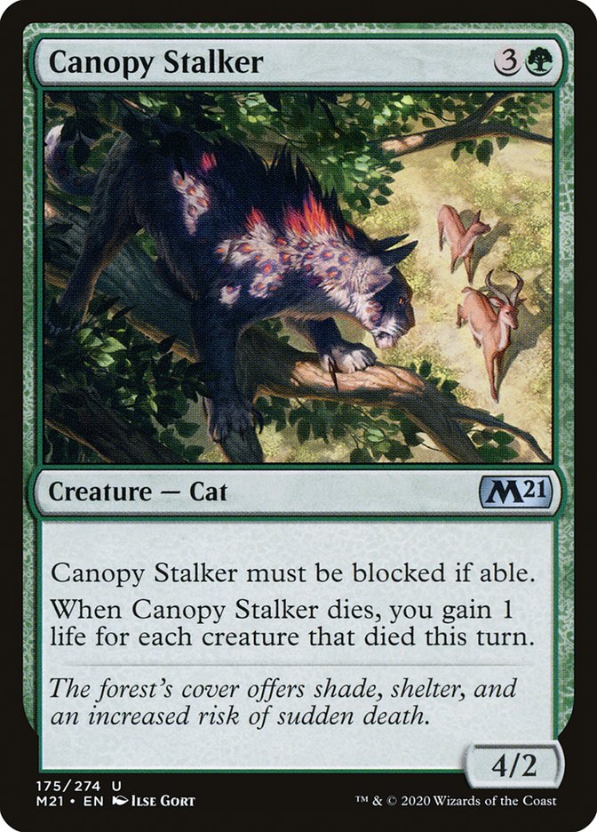 Canopy Stalker [Core Set 2021] | Chromatic Games