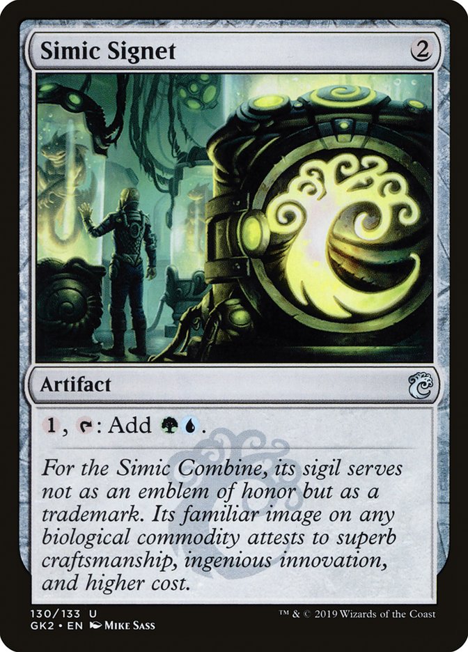 Simic Signet [Ravnica Allegiance Guild Kit] | Chromatic Games